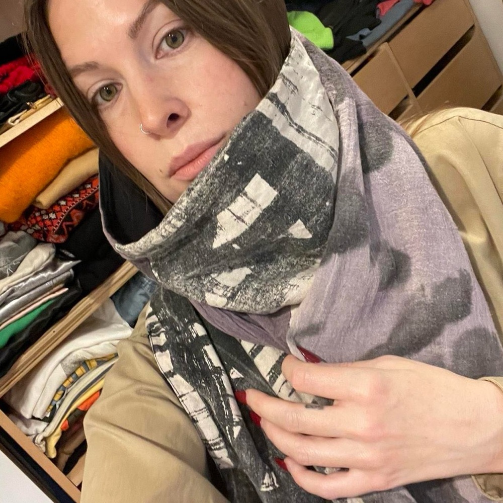 Designer scarf : shawl
